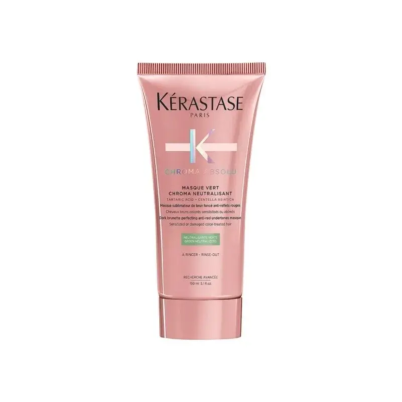 Kérastase Chroma Absolu Vert Neutralisant - Máscara Neutralizante Capilar 150ml | M2Beauty