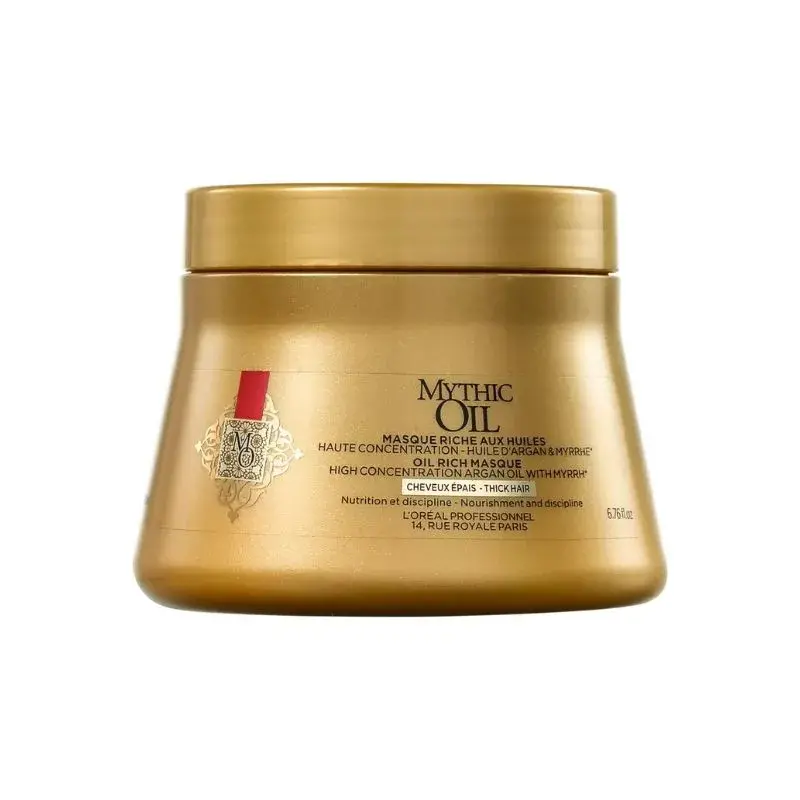 L'Oréal Professionnel Mythic Oil - Máscara Capilar Cabelos Grossos 200ml | M2Beauty