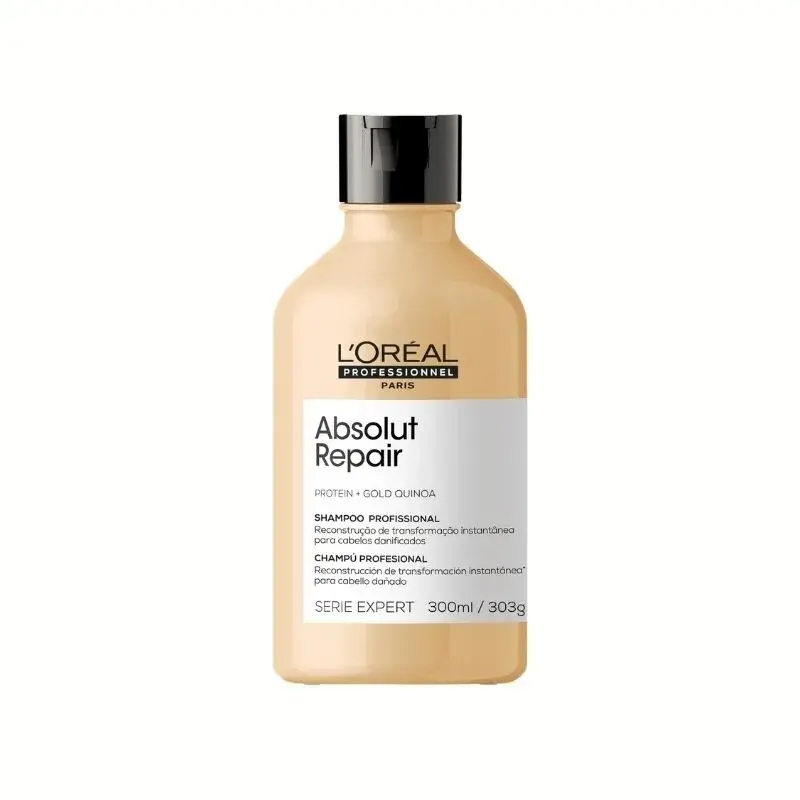 L'Oréal Professionnel Serie Expert Absolut Repair Gold Quinoa + Protein - Shampoo 300ml | M2Beauty