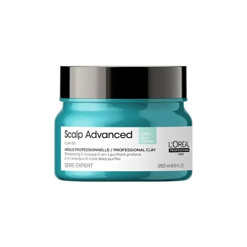 L'Oréal Professionnel Scalp Advanced Argila Purificant - Máscara Capilar 250ml | M2Beauty