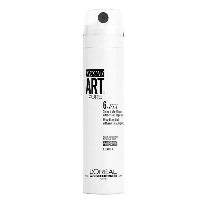 L'Oréal Professionnel Tecni Art Pure 6 Fix - Spray Fixador Capilar 250ml | M2Beauty