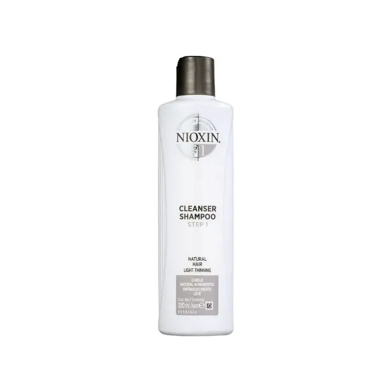 Nioxin System 1 - Shampoo Contra Afinamento Capilar 300ml | M2Beauty