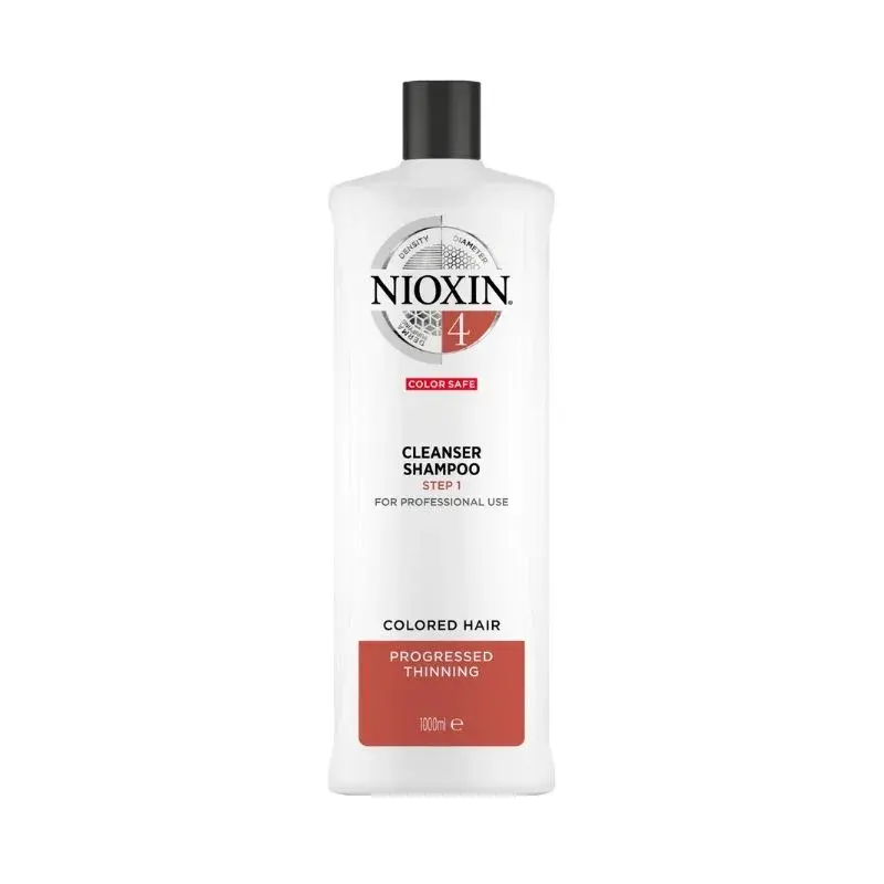 Nioxin System 4 - Shampoo Contra Afinamento Capilar 1000ml | M2Beauty